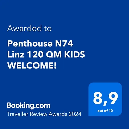 Penthouse N74 120 Qm Kids Welcome! * 林茨